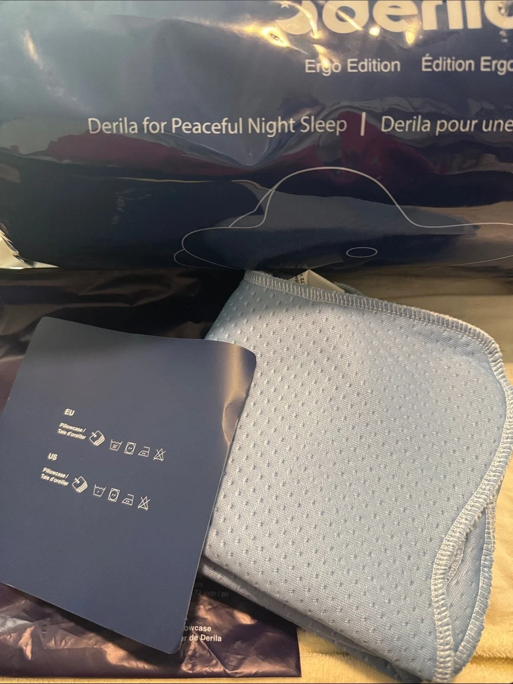 Derila Ergo Edition Memory Foam Pillow Standard 54x36x12cm + cooling pillowcase